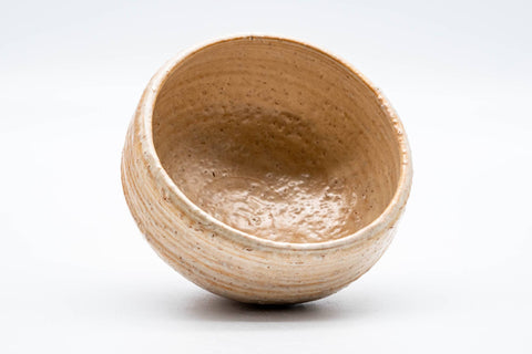 Beige White Hagi Chawan