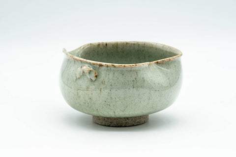 Japanese Katakuchi - Sage Green Speckled Yuzamashi Water Cooler - 130ml - Tezumi