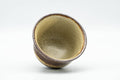 Tezumi — Japanese Teacup - Ash Glazed Shigaraki-yaki Yunomi - 75ml — three-quarter view