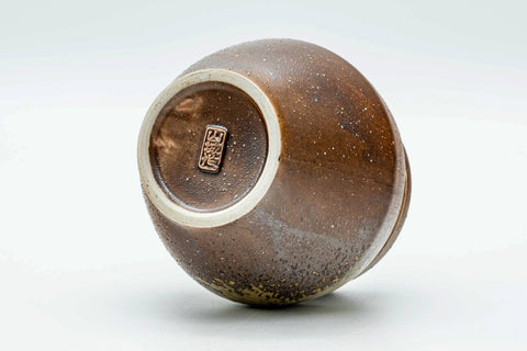 Japanese Chatsubo - 茶壺 Ash Glazed Shigaraki-yaki Tea Canister - 200ml