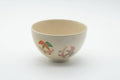 Tezumi — Japanese Matcha Bowl - Geometric Emblemed Kyo-yaki Chawan - 300ml — front view