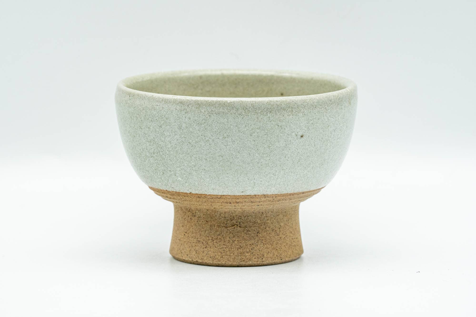 Japanese Teacup - Sage Green Glazed Yunomi - 100ml