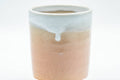 Japanese Teacup - Beige Pink White Drip-Glazed Hagi-yaki Yunomi - 140ml - Tezumi