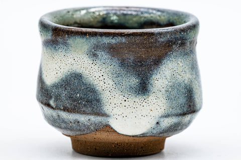 Japanese Teacup - Grey Galaxy Drip-Glazed Guinomi - 65ml
