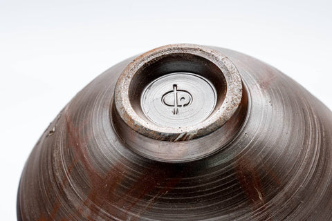 Japanese Matcha Bowl - 西村春湖 三代 Shunko Nishimura III - Hidasuki Ido-gata Bizen-yaki Chawan - 100ml