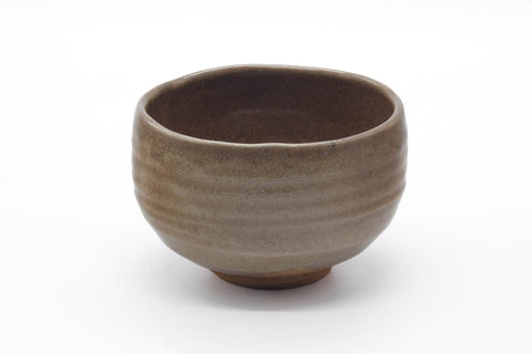 Japanese Matcha Bowl - Brown Purple Wabi-Sabi Chawan - 500ml