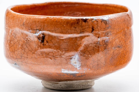 Weathered Aka-Raku Chawan