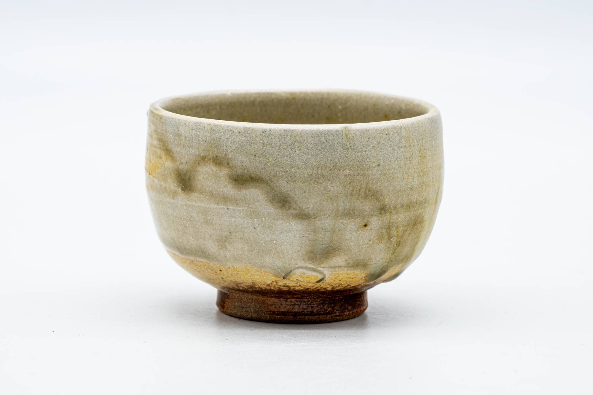 Japanese Teacup - Earthy Drip-Glazed Shigaraki-yaki Yunomi - 150ml