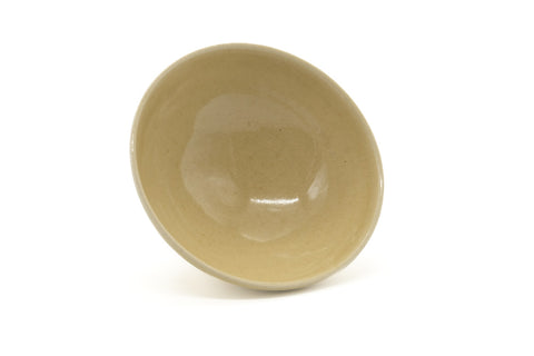 Japanese Matcha Bowl - Yellow Ki-Seto Glazed Summer Chawan - 325ml