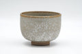 Tezumi — Japanese Matcha Bowl - Grey White Speckle Glazed Chawan - 250ml — front view