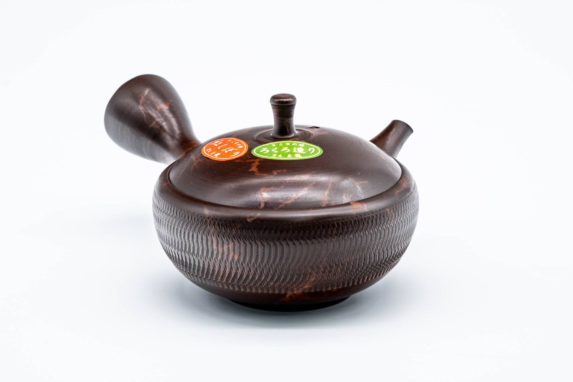 Japanese Kyusu - 玉龍 Gyokuryu Umehara - Benishibori Tokoname-yaki Teapot - 290ml