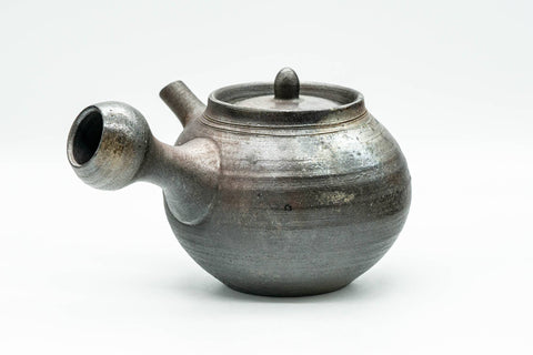 Japanese Kyusu - Ash Glazed Bizen-yaki Ceramic Teapot - 340ml