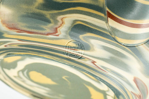 Japanese Kyusu - 沢田 Sawada, 靖仙 Yasusen Kiln - Nerikomi Tokoname-yaki Do-ake Teapot - 130ml