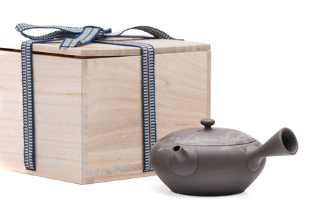 Mogake Yakishime Tokoname Teapot - 190ml