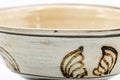 Tezumi — Japanese Matcha Bowl - Painted Hakeme Hira Summer Chawan - 150ml — tipped to show the interior