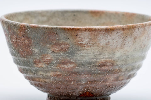 Japanese Matcha Bowl - 萩殿窯 Hagiden Kiln - Gohonte Rokurome Hagi-yaki Chawan - 250ml