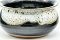 Japanese Kensui - Black White Drip-Glazed Water Bowl - 500ml - Tezumi