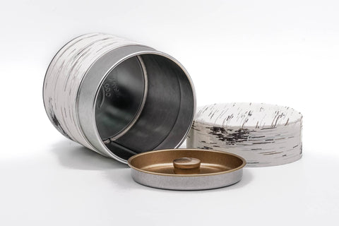 White Birch Washi Tea Canister - 100g