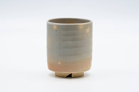 Japanese Teacup - Beige Pink Gohonte Hagi-yaki Yunomi - 240ml