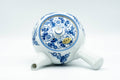 Tezumi — Japanese Kyusu - Flowers and Villagers Porcelain Arita-yaki Debeso Teapot - 300ml — interior view showing the filter