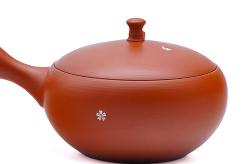 Sakura Red Tokoname Shudei Teapot - 240ml
