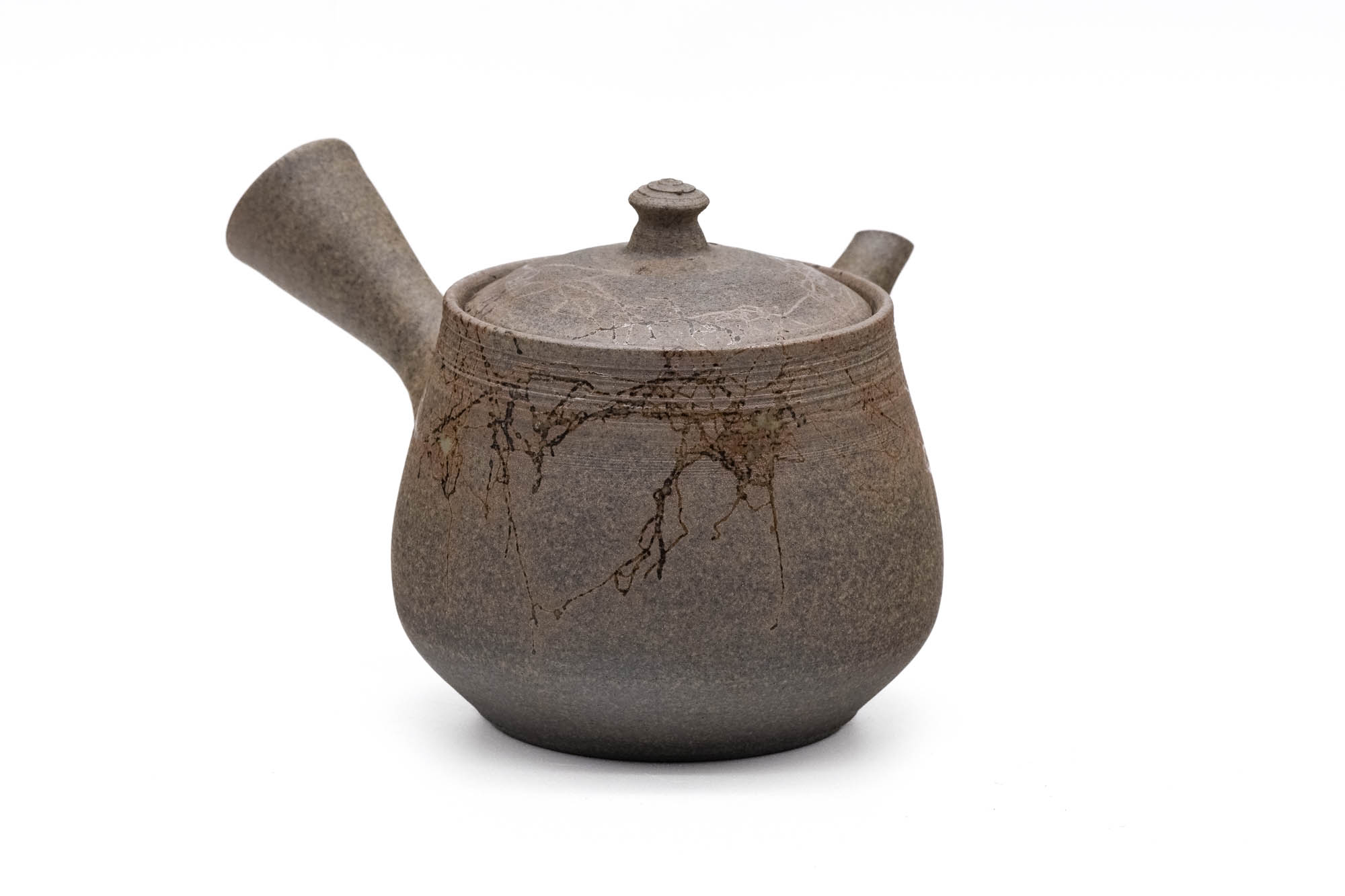 Japanese Kyusu - 谷川仁 Tanikawa Jin - Mogake Tanka Tokoname-yaki Teapot - 250ml