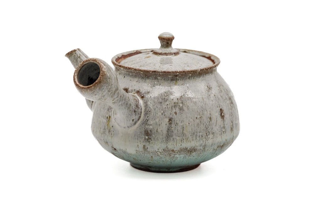 White Ash Glazed Tokoname Teapot - Thumbnail 4