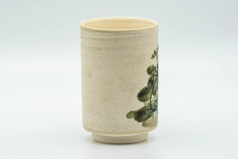Tezumi — Japanese Teacup - Kinkaku-ji Temple Kiyomizu-yaki Yunomi - 150ml — front view from another angle