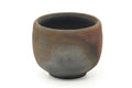 Tezumi — Japanese Teacup - Earthy Bizen Yunomi - 80ml — tipped to show the interior