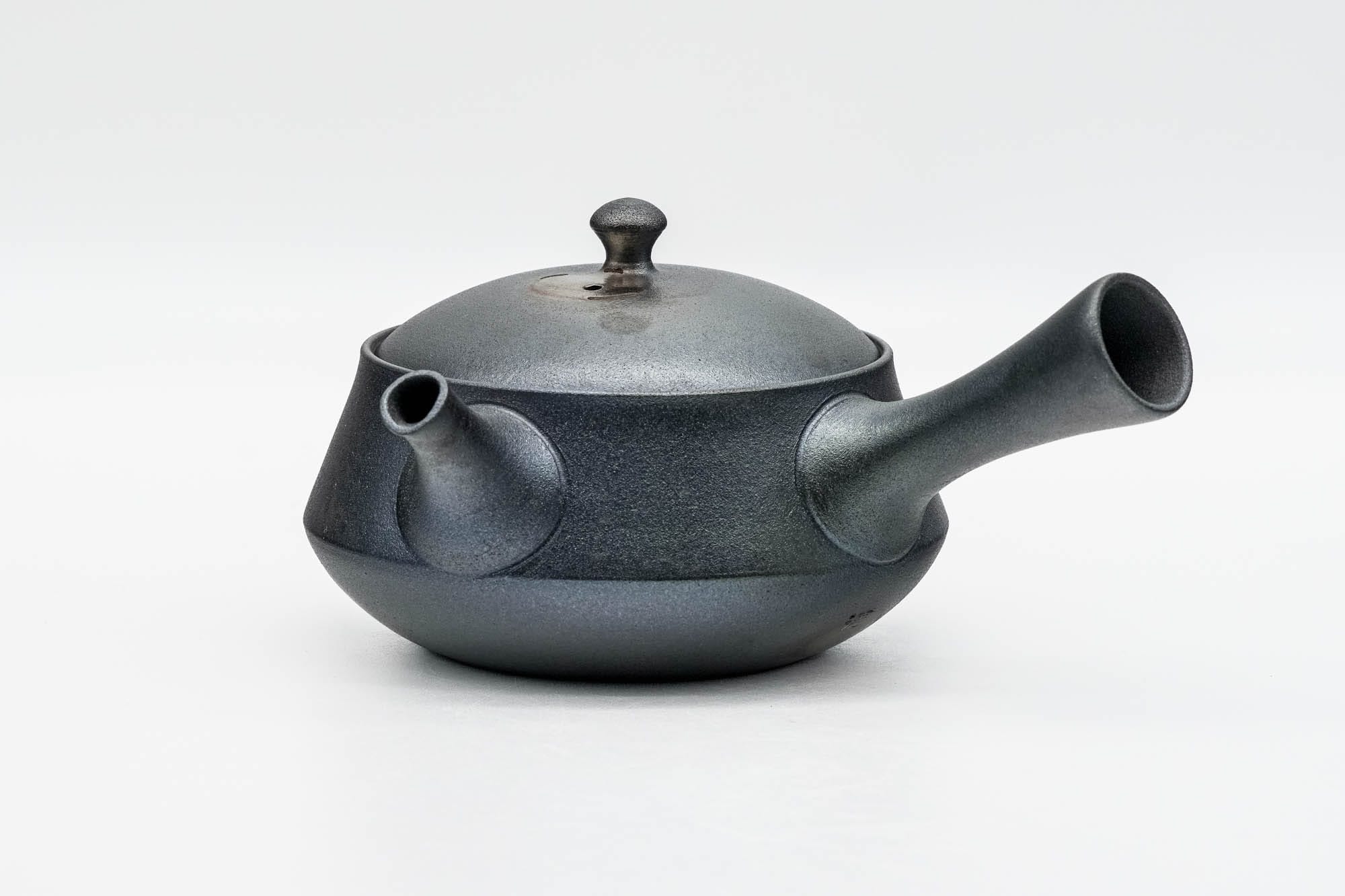 Japanese Kyusu - 藤田徳太 Fujita Tokuta - Kaiyaki Metallic Tokoname Teapot - 250ml