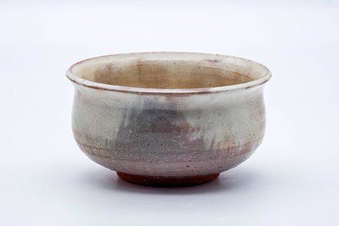 Japanese Kensui - Pink White Drip-Glazed Tea Ceremony Water Bowl - 530ml