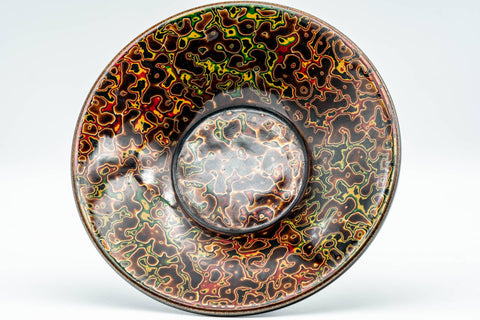 Japanese Chataku - Set of 5 唐塗 Kara-nuri Urushi Lacquer Tea Coasters - Tezumi