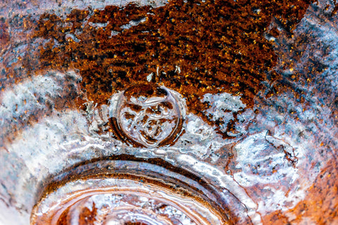 Candy Glazed Raku Summer Chawan