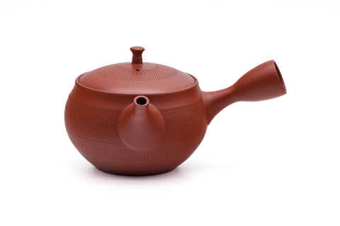 Dotted Red Shudei Tokoname Teapot - 270ml