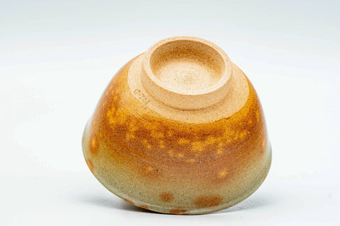 Japanese Teacups - Set of 10 Beige Pink Gohonte Glazed Hagi-yaki Yunomi - 160ml