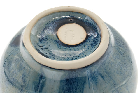 Japanese Teacup - Dark Blue Glazed Yunomi - 120ml