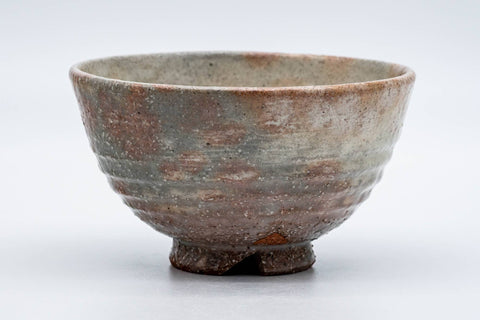 Japanese Matcha Bowl - 萩殿窯 Hagiden Kiln - Gohonte Rokurome Hagi-yaki Chawan - 250ml