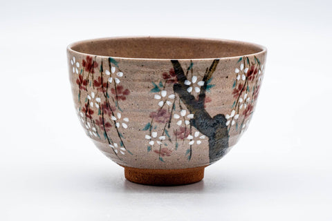 Japanese Matcha Bowl - Cherry Blossoms Sakura Kyo-yaki Chawan - 250ml