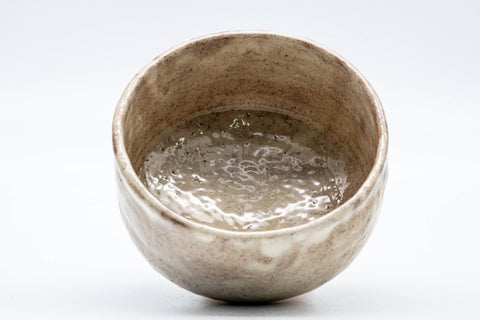 Japanese Matcha Bowl - 兼田佳炎 Kaneda Keien - Milky Glazed Hagi-yaki Chawan - 350ml