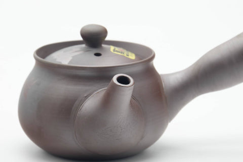 Japanese Kyusu - Bird Embossed Banko-yaki Mesh Filter Teapot - 180ml