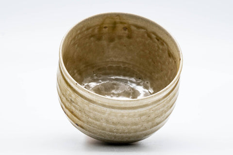 Japanese Matcha Bowl - 河村碩山 Sekizan Kawamura - Ki-Seto Koge Glazed Seto-yaki Chawan - 300ml