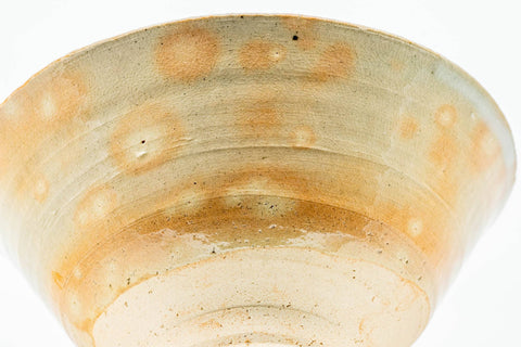 Japanese Matcha Bowl - Beige Pink Gohonte Hagi-yaki Chawan - 200ml