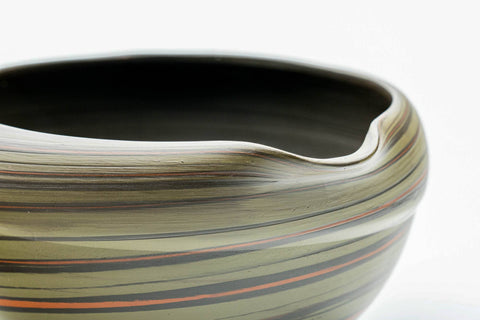 Japanese Yuzamashi - Nerikomi Tokoname-yaki Katakuchi Water Cooler - 175ml