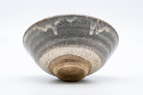 Japanese Matcha Bowl - 中島 満久 Nakajima Mitsuhisa - Shino Glazed Akazu-yaki Chawan - 150ml