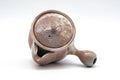 Tezumi — Japanese Kyusu - Brown Milky Drip-Glazed Hagi-yaki Ceramic Teapot - 220ml — interior view showing the filter