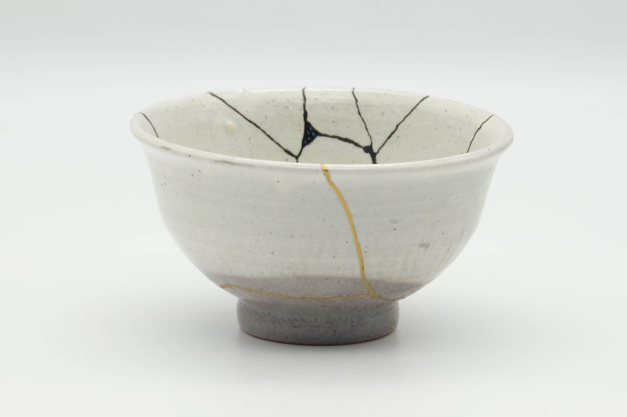 Japanese Matcha Bowl - 有作作 Kintsugi Katade Kōrai Chawan - 400ml