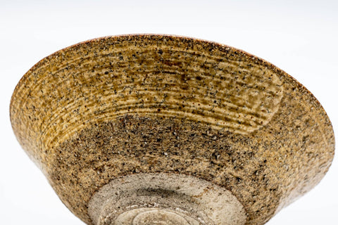 Japanese Matcha Bowl - Earthy Glazed Ki-Irabo Mino-yaki Summer Chawan - 100ml