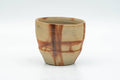 Tezumi — Japanese Teacup - Hidasuki Bizen-yaki Yunomi - 80ml — front view from another angle