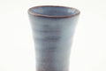 Tezumi — Japanese Teacup - Tall White Glazed Hagi-yaki Yunomi - 100ml — inverted showing the foot ring