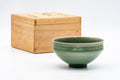 Tezumi — Japanese Matcha Bowl - Green Celadon Tenmoku Chawan - 200ml — front view